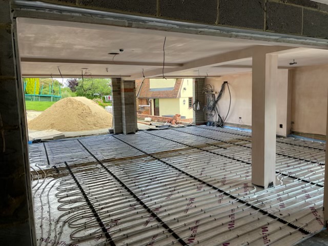 Coach House Barn Underfloor Heating