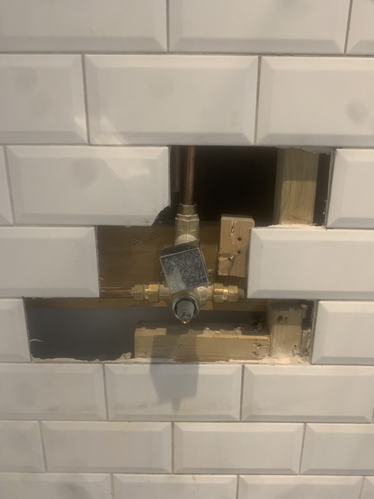 Replacing Shower Valve With Matching Tiles